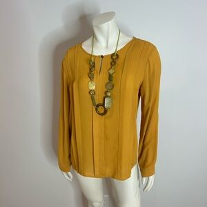 Beautiful Allen Solly Mustard Blouse❤️S